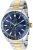 Invicta Aviator 39076 Heren Horloge – Waterdicht – Analoog – Quartz Uurwerk – Roestvrij Staal met blauwe Wijzerplaat -45mm