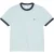 Pretty Green Heren Ringer Logo T-shirt (Lichtblauw)