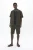 Korte mouwen shirt Regular fit green