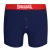 Lonsdale Boxershorts voor jongens (Set van 2) (Marine/Rood)