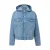 Oversized Denim Hoodie met Borstzak Dames s.Oliver