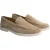 Malelions Men Low Top Signature Loafers | Taupe