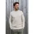 Kultivate trui gebreid beige