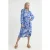 Josephine & Co Amira Dress Ocean Blue Print
