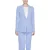Silence Paarse Polyester Blazer