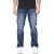 Crosshatch Heren New Techno Denim Jeans met reliëf (Stone Wash)