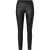 Slim-fit broek met imitatieleerlook
