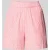 Pieces Loose fit korte broek van een mix van katoen en linnen, model ‘APIA’