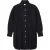 Closed Denim Shirt Dress Black