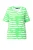 Ulla Popken Shirt  neongroen / wit
