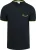 Sun68 Piqué T-Shirt Fluo Stripe Navy