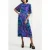 French Connection Gabriella Delph Midi Blue Depths