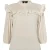 Faina Blouse met ruches Dames wolwit