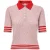 Only Onlsunny ss pointelle polo knt licht