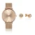 Dameshorloge en armband Amelia Parker Gold Sky