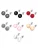Oorbellen Box 7 Days Colourful Pearl – Oostenrijkse parel van zeer hoge kwaliteit