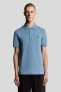 Lyle & Scott regular polo blauw