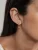 Hey Happiness Oorbellen ‘July Birthstone’  goud