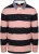 Gant Heavy Rugger Shield Polo Streep Navy Roze