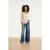 Smashed Lemon High-waisted wide leg jeans |