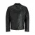 Jack & Jones – Heren Jas zomer Richard Leather Jacket – Zwart –