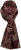 ZO Sjaal Bordeaux Rood dames