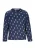 MO Tussenjas  navy / wit