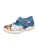 SUPERFIT Huisschoenen ‘BONNY’  blauw / bruin / wit