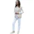 Threadbare Dames Niya Borg Lichtgewicht Gilet (Ecru)