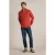 White Stuff Chunky Funnel Neck Jumper Orange Multi