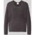 MOS MOSH Gebreide pullover van wolmix met v-hals model ‘THORA’