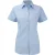 Russell Collection Dames/Dames Formeel Overhemd Visgraat (Lichtblauw)