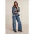 River Woods Loose Checked Blouse Multi