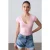 Slim Fit Crop Jersey Top