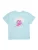 CONVERSE Shirt ‘SNEAKER’  lichtblauw / grafiet / pink / offwhite