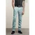 John Varvatos Slim Fit Pants With Welt Hip Pocket And Pond Blue