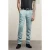 John Varvatos Slim Fit Pants With Welt Hip Pocket And Pond Blue