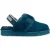 Moschino Velour Mule Elastic Logo Band Green