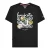 Lambretta Heren Scooter Brand Big & Tall T-Shirt (Zwart)