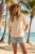 Only Onlminna Life S/s Print Top Cs Jrs T-shirt Korte Mouw 4965225 Ecru Out Of Office