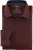 OLYMP Luxor 24/Seven Overhemd bruinrood, Effen
