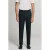 Mango Man linnen super slim fit pantalon – marineblauw