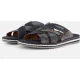 Rieker Rieker Serbia Slippers blauw Leer