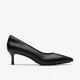 Adela Court Zwarte Leren Schoenen