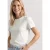 Shirt met gerimpelde mouwen