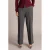 Yest straight leg cropped geruite broek