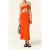 BA&SH Robe Emma Orange