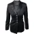 Escada Colbert Broekenset in Zwarte Wol