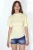 Oversized Crew Neck Draped Blouse