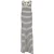 T Alexander McQueen gebreide gestreepte midi-jurk in blauwe wol